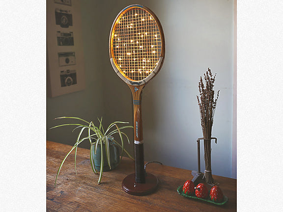 vintage tennis racquet light