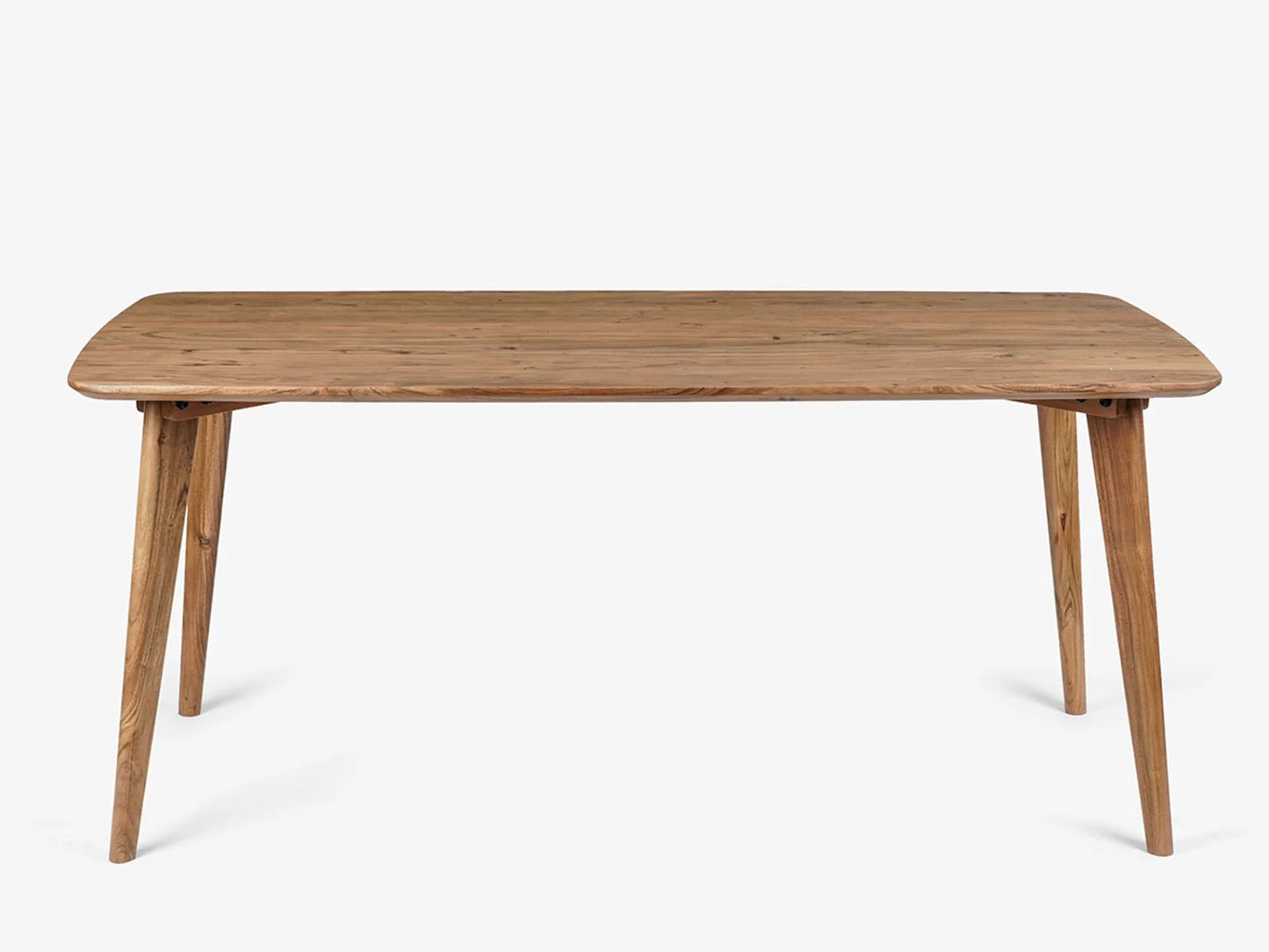 Scandinavian Acacia Wooden Dining Table