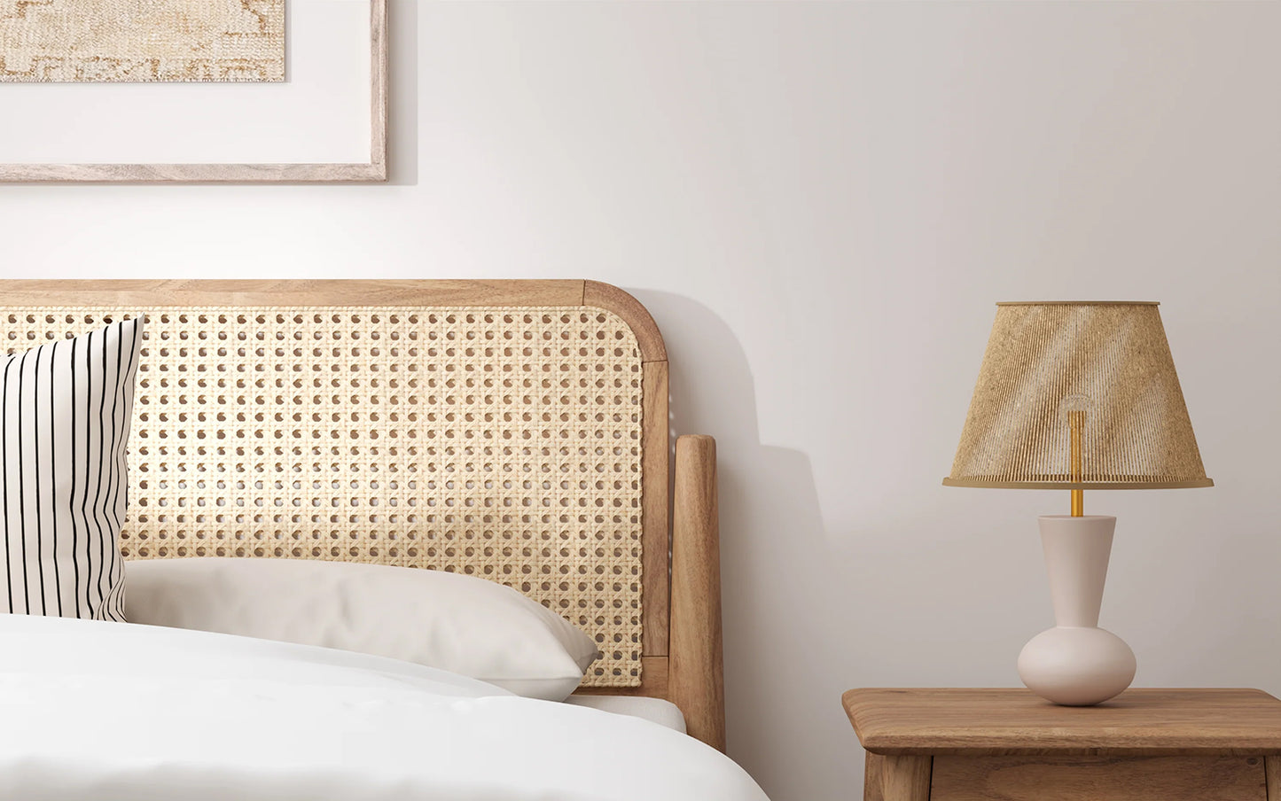 Rattan Bed Headboard