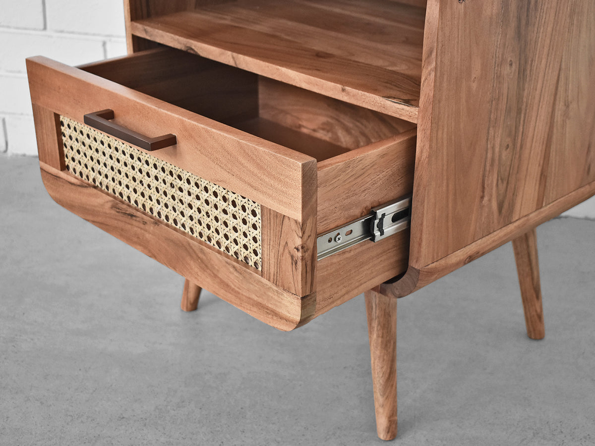 Kyoto Rattan Bedside Table