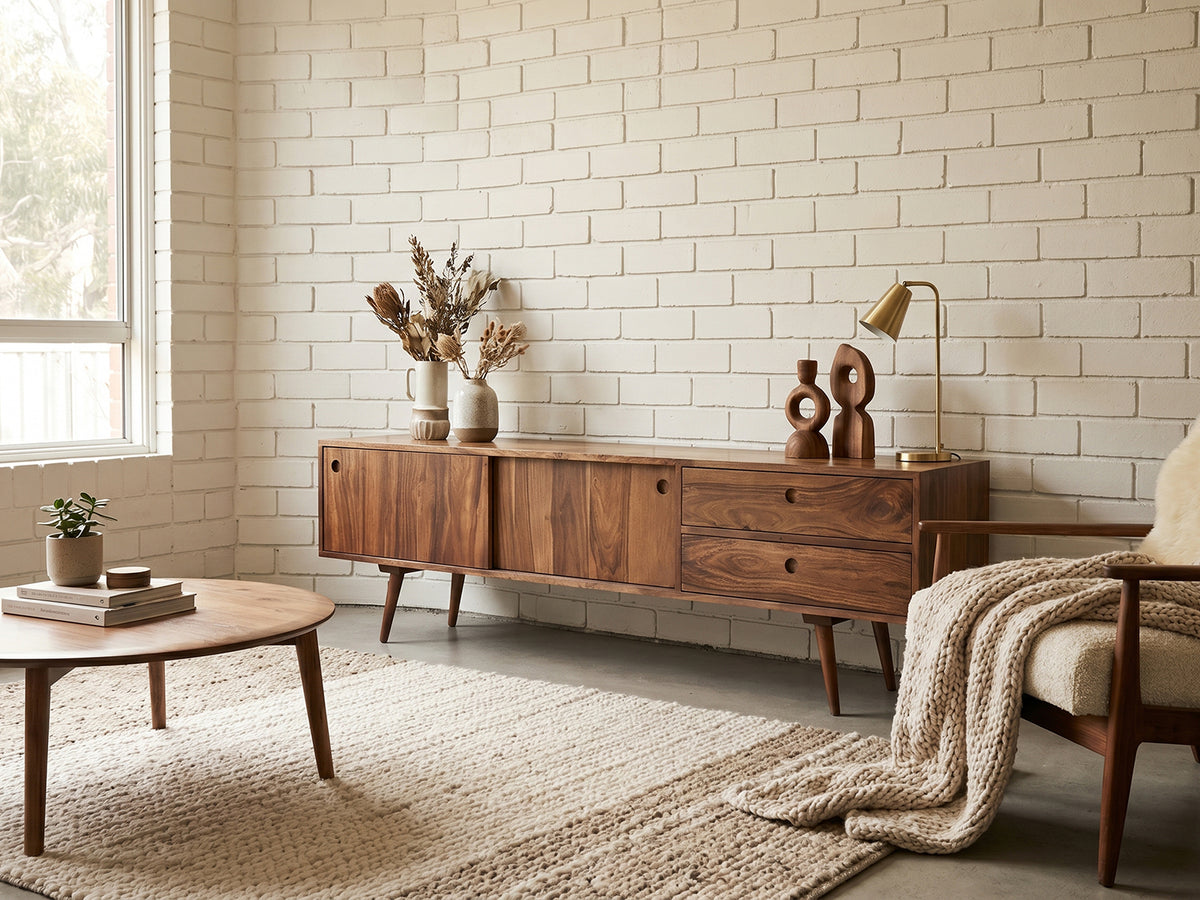 Modern Entertainment Unit Lifestyle Photo