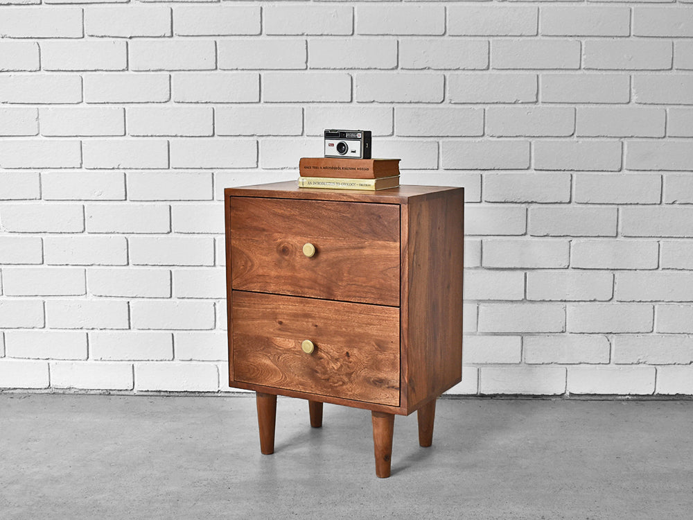 mid century modern bedside table