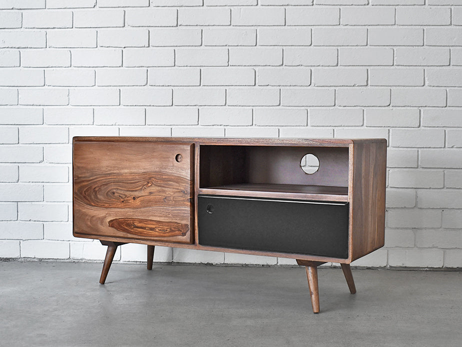 mid century tv unit