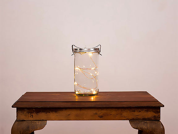 vintage jar lantern