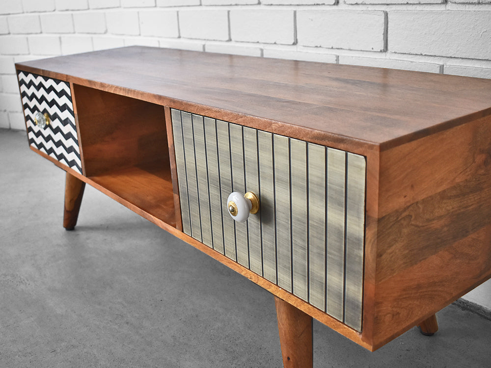 retro tv stand