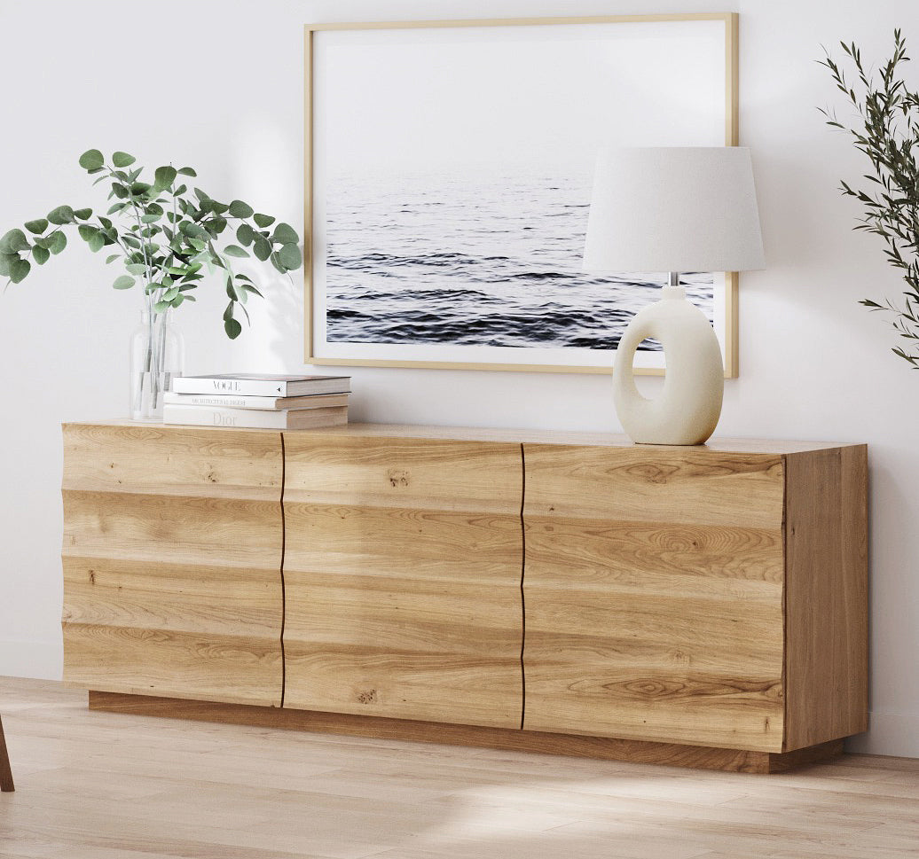 Lifestyle view of scandinavian sideboard