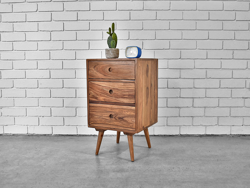 Mid Century Modern Nightstand Scandi Bedside Holy Funk