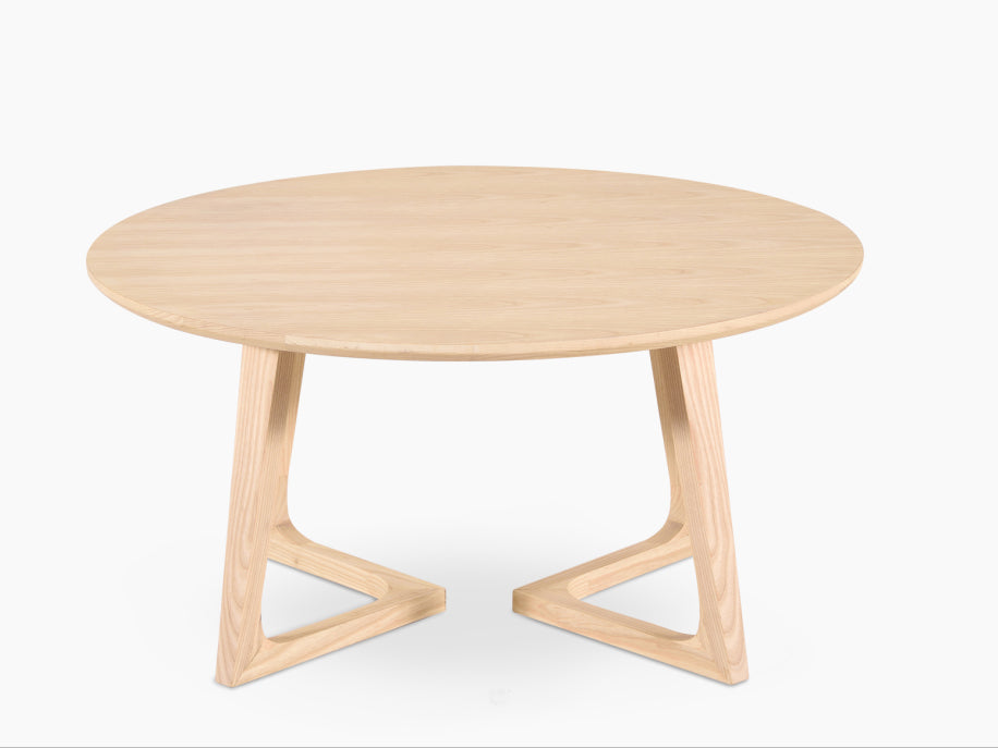 round nordic coffee table