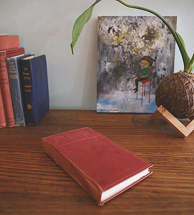 folding book lamp