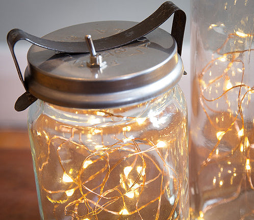 vintage jar lights